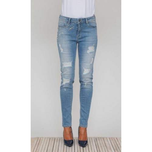 Панталон деним 075